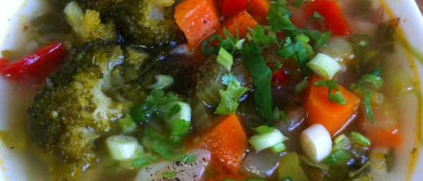 Суп постный, овощной