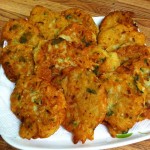 Постные оладьи из кабачков