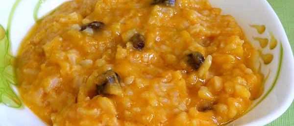 Рисовая каша с тыквой Рисовая каша с тыквой