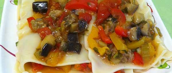 Лазанья с овощами Лазанья с овощами