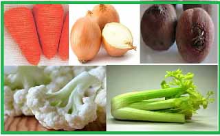 Борщ с цветной капустой