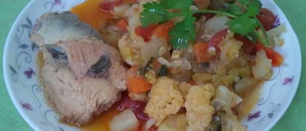 Овощное ассорти, рыба Овощное ассорти, рыба