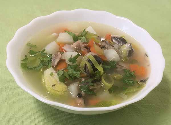 Суп рыбный-солянка