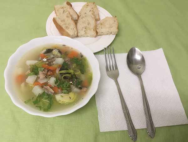 Суп рыбный-солянка