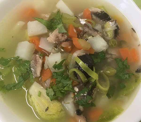 Суп рыбный-солянка